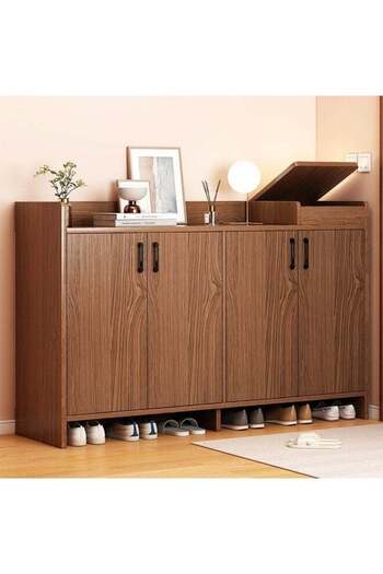 NKX Entryway Shoe Cabinet Large Capacity Shoe Storage 140 CM