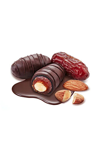 CHOCODATE Dates with Almonds and Milk Chocolate -