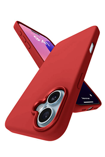 Wtech Apple iPhone 17 5G 2025 Soft Liquid Silicone Case Cover