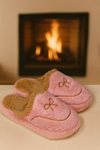 Moda Frato Amore Indoor Women's House Slippers Daily Comfortable Winter Slippers