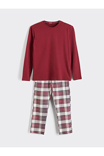 LC Waikiki Lc waikiki bordello standard fit men's pajama set