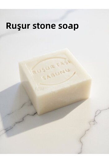FM Rushur Stone Soap – Natural Exfoliating Moisturizing Whitening and Skin Purifying (110-120 Gr)