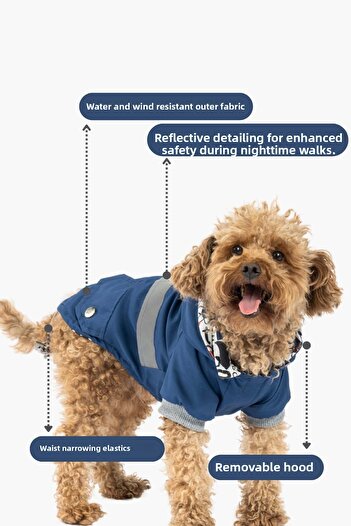 salya store Dog Raincoats, Waterproof Dog Raincoat, Dog Clothing
