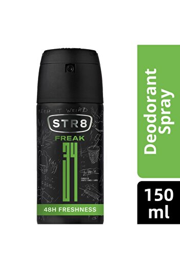 str8 Freak 34 Deodorant Spray 150ml