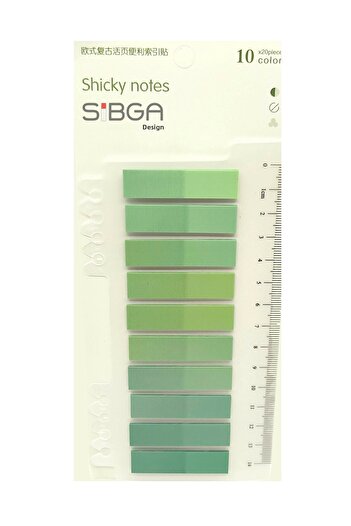 sibga tasarım 6 قطع 1200 ورقة من ملصقات بوست إت. علامة كتاب، ملصق ملاحظات، ورق ملاحظات