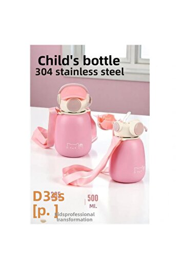 shopwave Inox Steel Lightweight Children's Water Bottle 500 ml Capacity