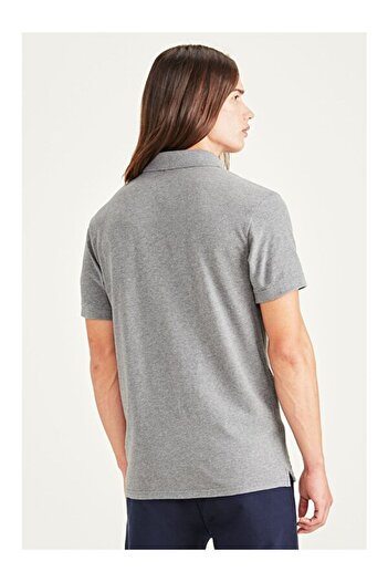 Dockers Rib Collar Gri Polo Tişört