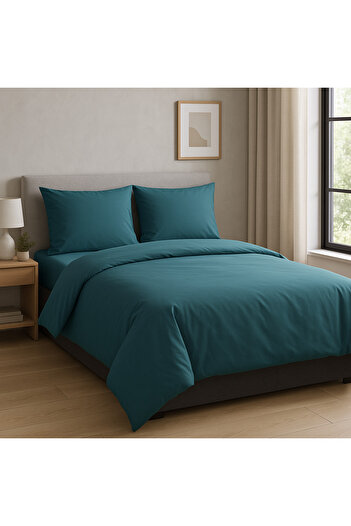 Lucy and Home 100% Cotton Ranforce Double Duvet Cover Set