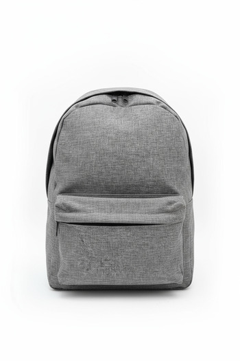 KISCHE Double Color Ineed You School Sports Bag linen pattern gray