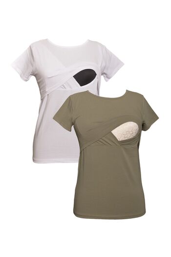 Luvmabelly Myra2516_2505 Breastfeeding T-shirt Set