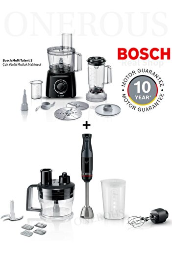 Bosch El Blender Set – Blender, Chopper, and Mixer Food Processor