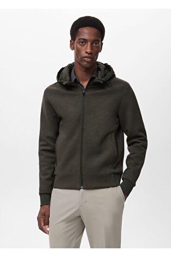 MANGO Man Thermolite® kapüşonlu sweatshirt