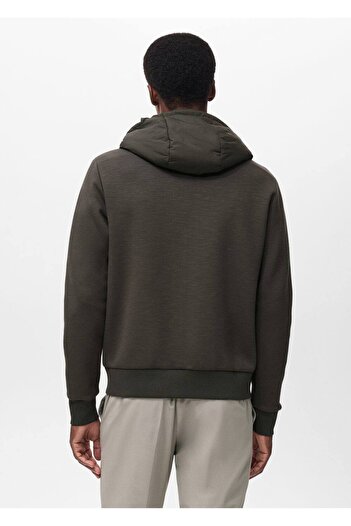 MANGO Man Thermolite® kapüşonlu sweatshirt