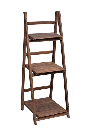 Raffine 3-Tier Multipurpose Use Rack Foldable Flowerpot Rack Display Stand Storage Shelf Ladder for Living R