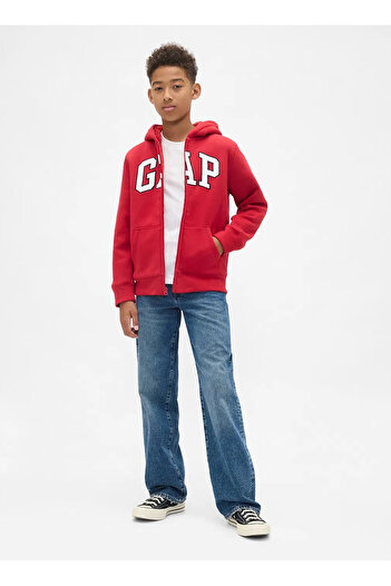 GAP Printed Boy's Red Sweatshirt 789866000