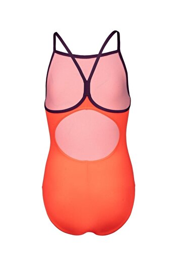ARENA Star Graphic Swimsuit Lightdrop Back Çocuk Kırmızı Yüzücü Mayosu 008369909