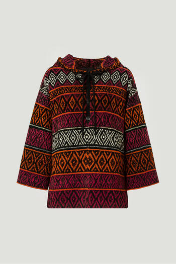 Touché Privé Ethnic Patterned Sweatshirt