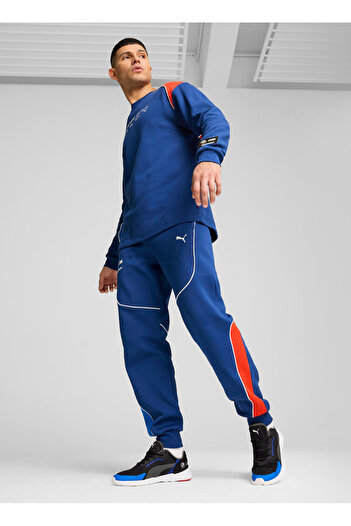 Puma 62745804 BMW MMS SWEAT PANTS, REG/C Mavi Lastikli Bel Regular Fit Düz Erkek Eşofman Altı