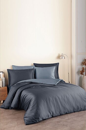 VAROL Cotton Satin (Family Size) Duvet Cover Set
