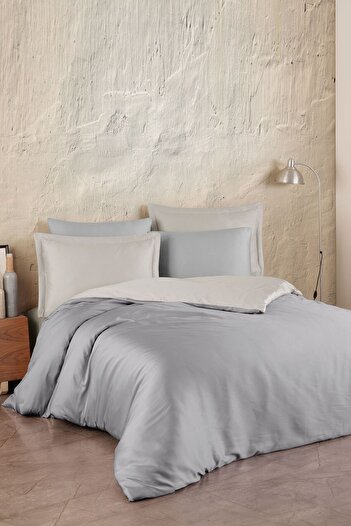 VAROL Cotton Satin (Family Size) Duvet Cover Set