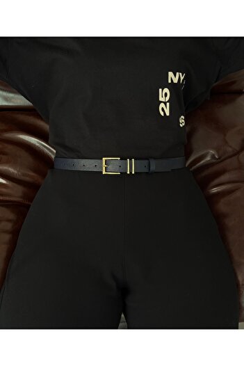LİA KEMER Takim Tokali Gold Belt, Jacket Belt, Pants Belt, Daily Belt