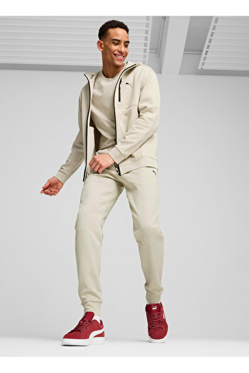 Puma 68162168 RAD/CAL Pants DK cl Desert Bej Lastikli Bel Regular Fit Düz Erkek Eşofman Altı