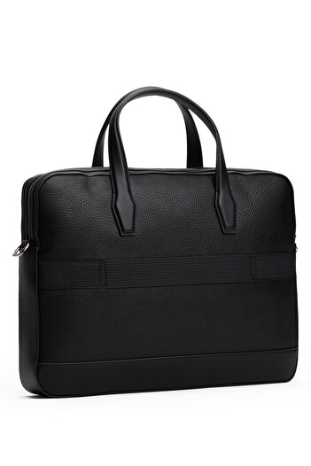 Tommy Hilfiger Siyah Erkek Laptop Çantası TH CENTRAL SLIM COMPUTER BAG