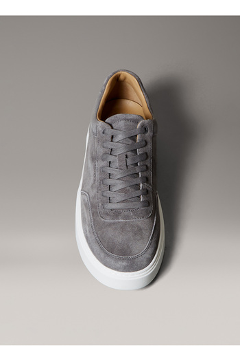 Calvin Klein Antrasit Erkek Günlük Ayakkabı CLEAN CUP LOW LACEUP OXF SU