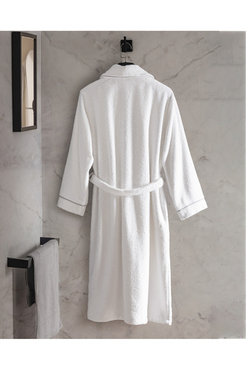 Madame Coco Celestiel Unisex-Bademantel mit Schalkragen