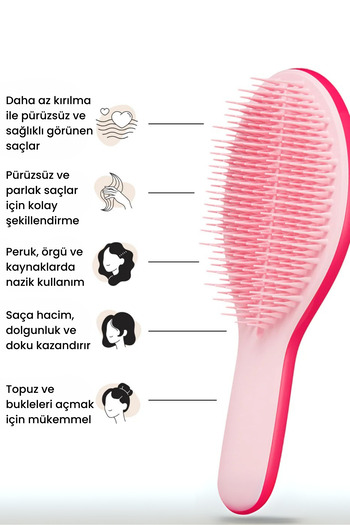 Tangle Teezer Styling Hairbrush Sweet Pink Kuru Saç Şekillendirme Fırçası