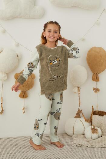 RAPAPA Girl's Welsoft Fleece Pajama Set 42233