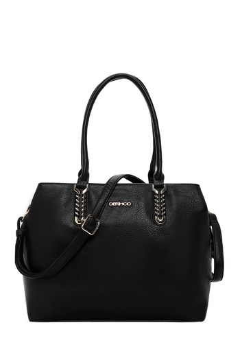 Derimod Women's Black Long Strap Shoulder Bag 25Wbd283718