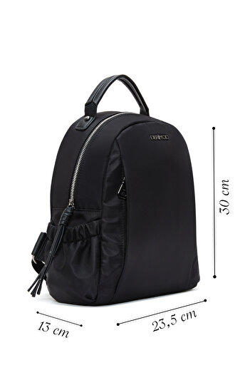 Derimod Women's Black Casual Backpack 25Wbd24996F