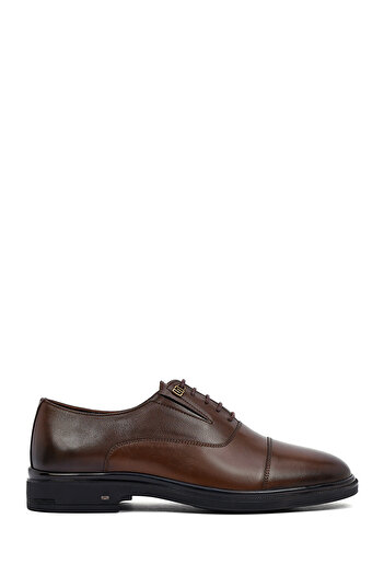 Derimod Men's Brown Lace-Up Leather Casual Shoes 25Wfd620818