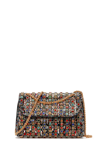 Derimod Women's Multi-Colored Long Chain Strap Stone Evening Dress Shoulder Bag 25Abd2954Ts