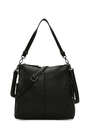 Derimod Women's Black Long Strap Shoulder Bag 25Wbd2478Ft