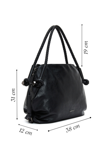 Derimod Women's Black Casual Shoulder Bag 25Wbd263118