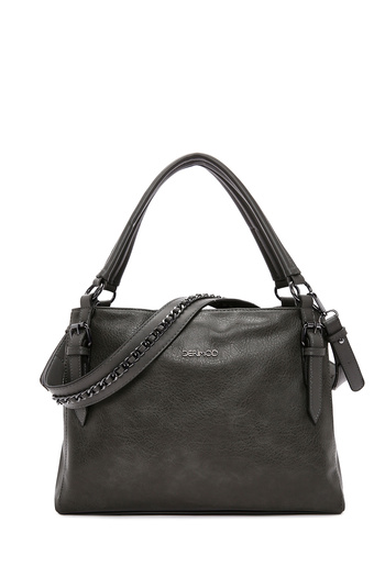 Derimod Women's Gray Long Strap Shoulder Bag 25Wbd263218