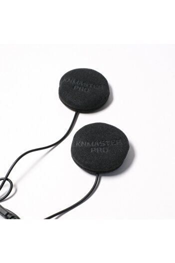 Knmaster KN2300 Motosiklet Kask İnterkom Bluetooth Intercom Kulaklık Seti Gri