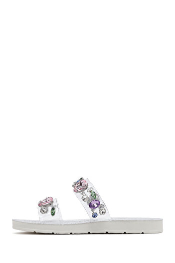 Derimod Women's Multicolored Stone Slippers 25Sfe4632Pv