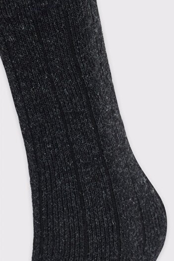 Tudors Winter Thick Black Men's Socks