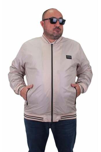 Starbattal Μπουφάν Basic Pilot Plus Size 23823 ΜΠΕΖ