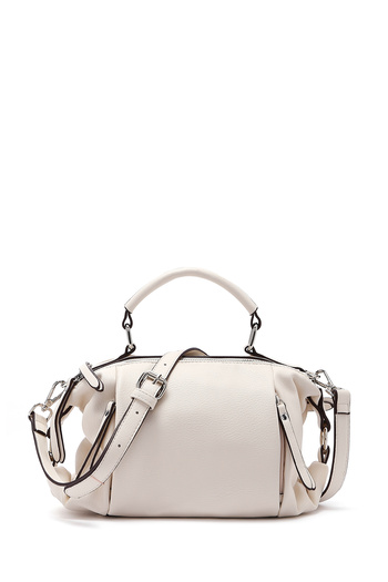 Derimod Women's White Long Strap Shoulder Bag 25Sbd2414Ft