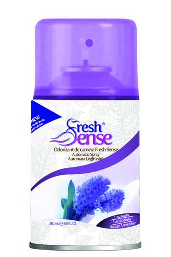 FRESHSENSE Pachet promo 4 bucati - Fresh Sense, odorizant de cameră de rezervă, Lavandă, 260 ml