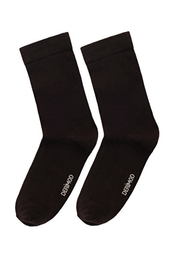 Derimod Men's Brown Bamboo Socks 000A2C30106F