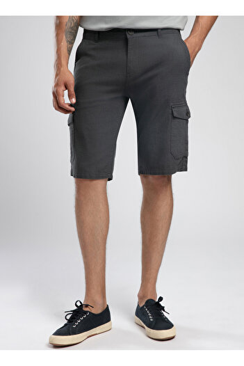 Lee Cooper Relaxed Dark Indigo Men's Shorts 252 Lcm 221013 Man 1 K. Indigo