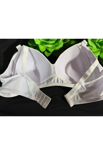 shine Plus Size Bra Hollow Wire Free Unpadded 4-Piece Bra C Cup