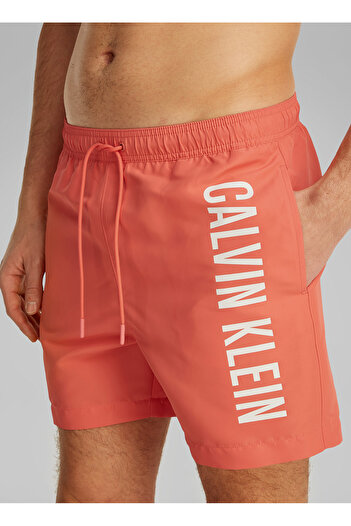 Calvin Klein Pembe Erkek Şort Mayo KM0KM01092U07