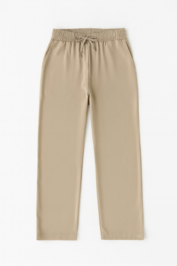 Redline Anchor Men's Comfortable Elastic Waist Fabric Trousers