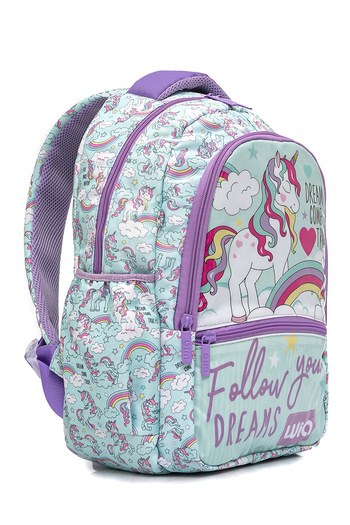 Wia Soft Unicorn Girl's Primary School Bag